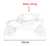 Pojazd Buggy 4x4 KCK Zielony