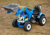MOCNY TRAKTOR Z ŁYŻKĄ KINGDOM 12V  DWIE PRĘDKOŚCI/JS328A