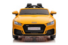 Pojazd Na Akumulator Audi TT RS Żółte