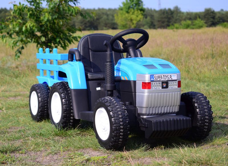 DUŻY TRAKTOR NA AKUMULATOR MX-616  2 SILNIKI,  PILOT/A009-B