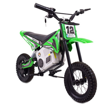 REWELACYJNY  MOTOR CROSSOWY SPEED   POMPOWANE KOŁA, STALOWA RAMA 36V/A9901