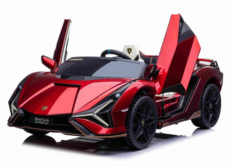 ORYGINALNE LAMBORGHINI SIAN NA AKUMULATOR,  WERSJA Z MIEJSCEM DLA RODZICA/QLS6988