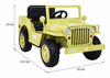 Autko Wojskowe Retro dla dzieci Beżowy + Napęd 4x4