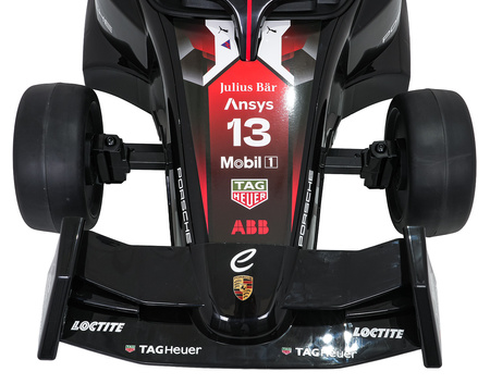 Pojazd Bolid Formuły E Porsche Czerwony