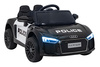 Audi R8 Policja na akumulator dla dzieci + Pilot + EVA + Wolny Start + MP3 LED