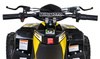 Quad HIPERFECT na akumulator Żółty 35km/h + Silnik 1000W + Koła pompowane + Regulacja siedzenia