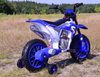 MEGA MOTOR ENDURO - MIĘKKIE KOŁA, AMORTYZATOR, 12V, WALIZKA SUPER JAKOŚĆ/XMX616