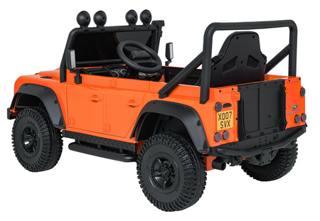 Pojazd Land Rover Defender 110 SVX Concept Pomarańczowy