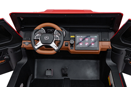 Pojazd Mercedes Benz MAYBACH G650 STRONG Czerwony