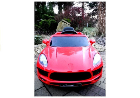 Auto na Akumulator Porsche Cayenne Czerwony