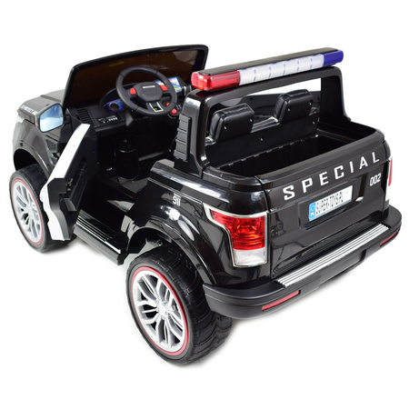 JEEP POLICJA 4X4 Z  AMORTYZATORAMI, PILOT,  REDUKTOR/ XMX-601-1