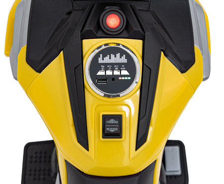 Motor Honda NC750X Żółty