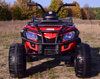MEGA WIELKI QUAD 24 V, 2X100W, AMORTYZATORY, MIĘKKIE KOŁA, RADIO/0909-24V