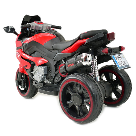DUŻY MOTOR ŚCIGACZ  STRONG 2 EXCLUSIVE, ŚWIECĄCE KOŁA/HLX2018