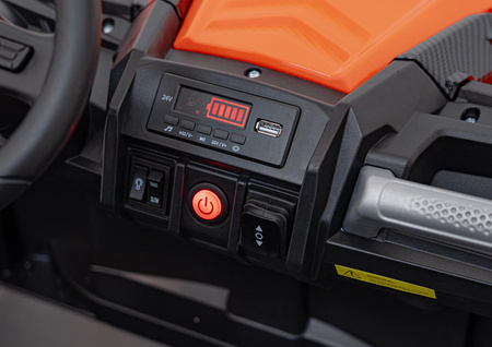 Pojazd UTV X3 Off-Road Pomarańczowy