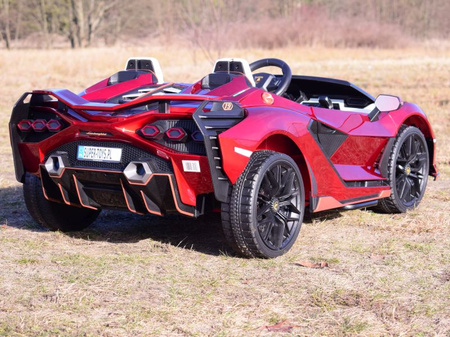 ORYGINALNE LAMBORGHINI SIAN NA AKUMULATOR,  WERSJA Z MIEJSCEM DLA RODZICA/QLS6988