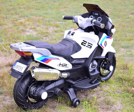 MEGA MOTOR Z GAZEM W RĄCZCE, HAMULCEM, KOŁA EVA/XMX609