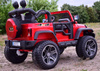 MEGA JEEP PERFECT 002 EXCLUSIVE 4x4 , WOLNY START/ MIĘKKIE KOŁA, LAKIEROWANY HP-002