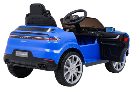 Pojazd Porsche Cayenne Niebieski