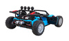Auto Buggy Racing 5 na akumulator dla dzieci Niebieski + Silniki 2x200W + Pilot + Audio LED + Wolny Start