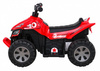 Quad The Fastest na akumulator dla dzieci Czerwony + Silnik 25W