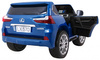Lexus LX570 Lakierowane Autko dla 2 dzieci Niebieski  SUV + Pilot