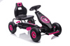 Gokart Na Pedały G18 Różowy