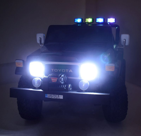 TOYOTA LAND CRUISER NA AKUMULATOR WERSJA  4X4, 320 WAT DLA 2 DZIECI/S316