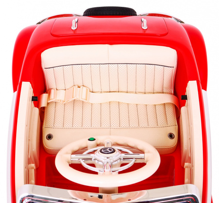 Mercedes Benz Retro 540A dla dzieci Czerwony