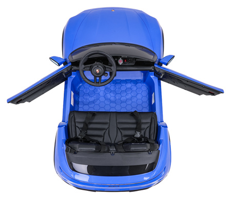 Pojazd Porsche Taycan Turbo S Niebieski