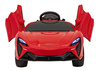 McLaren Artura na akumulator dla dzieci Czerwony + Napęd 4x4 + Pilot + Wolny Start + EVA + Audio LED