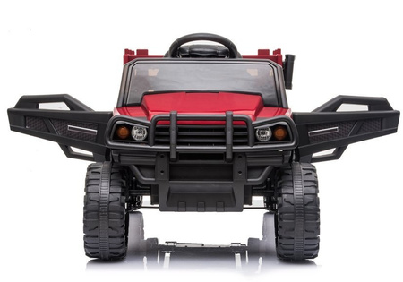 Auto na akumulator BDM0926 Czerwony