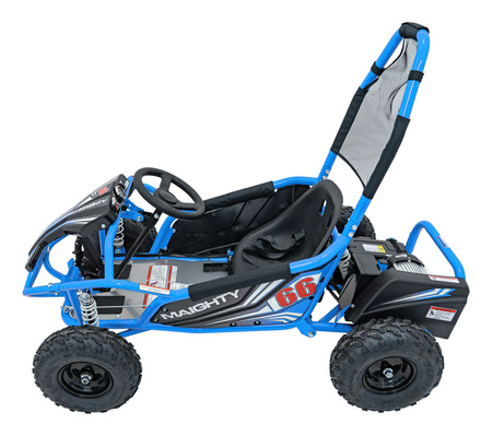 Pojazd Gokart Elektryczny MAIGHTY Niebieski