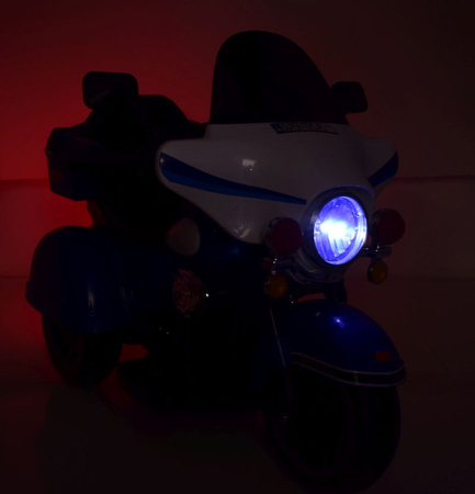 MOTOR CHOPPER NA AKUMULATOR Z OPARCIEM  DŹWIĘKI, DWA SILNIKI/609