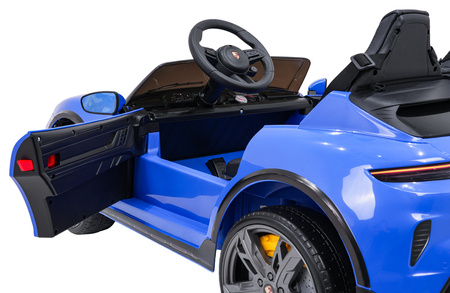 Pojazd Porsche Taycan Turbo S Niebieski