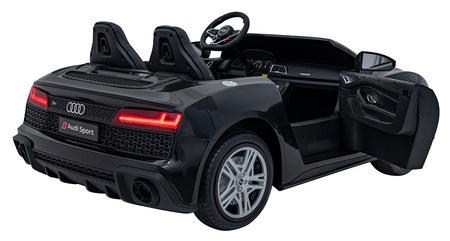 Pojazd Audi Spyder R8 LIFT STRONG Czarny