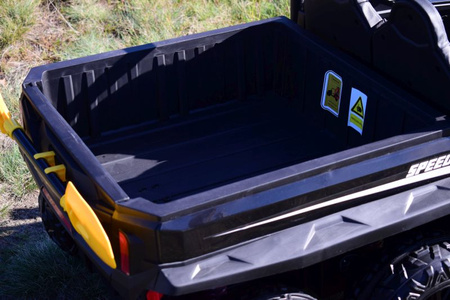 BUGGY 6 KOŁOWY DLA 2 DZIECI, ELEKTRYCZNA WYWROTKA, MIĘKKIE KOŁA, MIĘKKIE SIEDZENIE 800 WAT/XB1038