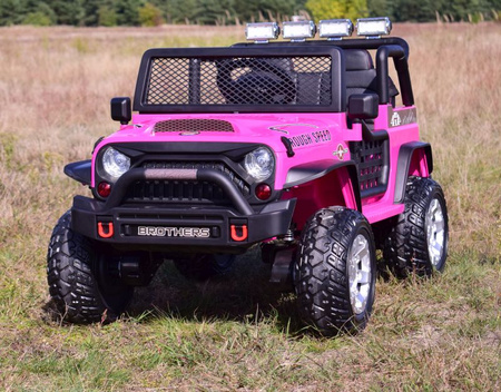 WIELKI DZIP 4X4  ROUGH SPEED, FUNKCJA BUJANIA, WALIZKA, RADIO FM, MIĘKKIE KOŁA/XMX-617