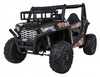 Buggy UTV Terenówka dla dzieci Czarny + Pilot + Bagażnik + Wolny Start + EVA + MP3 LED