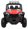 Grand Buggy Strong Lift dla dzieci Czerwony + Napęd 4x4 + Pilot + Bagażnik + Radio MP3 + LED