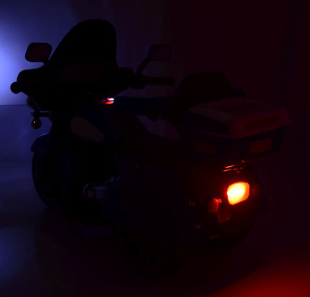 MOTOR CHOPPER NA AKUMULATOR Z OPARCIEM  DŹWIĘKI, DWA SILNIKI/609