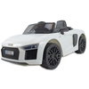 ORYGINALNE AUDI  R8 SPYDER  W NAJLEPSZEJ WERSJI, MIĘKKIE SIEDZENIE, PILOT 2.4 GHZ/ 2198