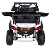 Buggy UTV-MX na akumulator dla dzieci Biały + Napęd 4x4 + Pilot + Audio LED + Schowek + EVA + Wolny Start