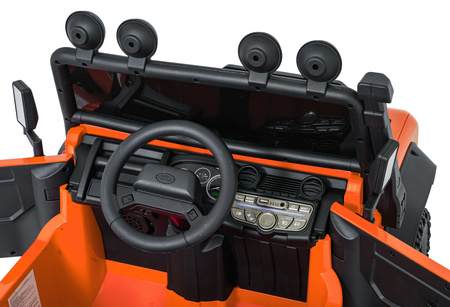 Pojazd Land Rover Defender 110 SVX Concept Pomarańczowy