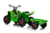 Quad Na Akumulator XMX630T Zielony Z Przyczepą