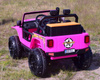 MEGA JEEP 4 SPEED  DLA DZIECKA I DLA RODZICA  4x4, DO 100 kg - STEROWANIE TELEFONEM, WALIZKA - HIT/XB1118