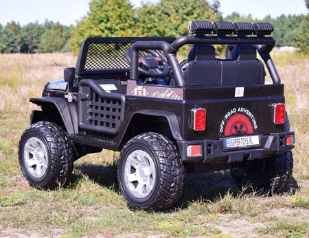 WIELKI DZIP 4X4  ROUGH SPEED, FUNKCJA BUJANIA, WALIZKA, MIĘKKIE KOŁA/XMX-617