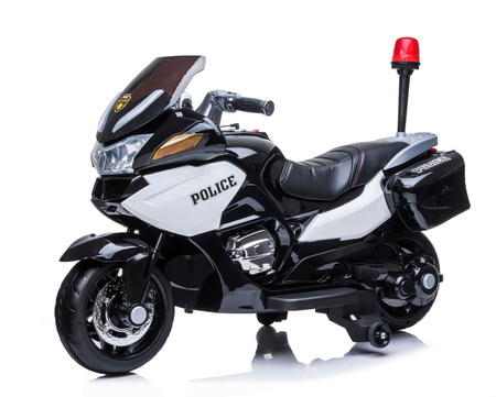 NAJWIĘKSZY SUPER SZYBKI MOTOR  ŚCIGACZ POLICYJNY 118, MIĘKKIE KOŁA, MIĘKKIE SIEDZENIE, GAZ W RĄCZCE, HAMULEC /HZB118
