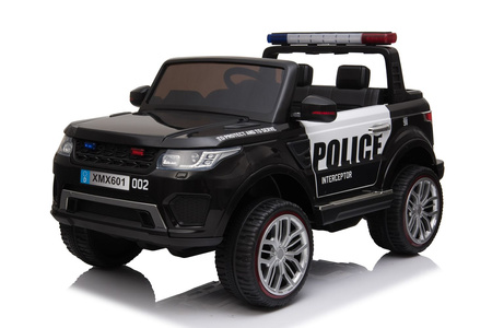 JEEP POLICJA 4X4 Z  AMORTYZATORAMI, PILOT,  REDUKTOR/ XMX-601-1