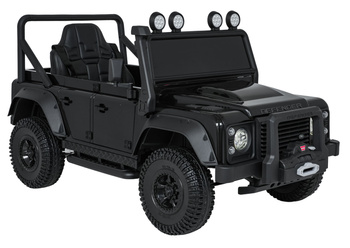 Pojazd Land Rover Defender 110 SVX Concept Czarny